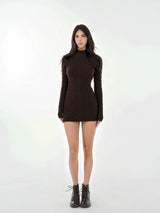 Backless Knit Dress