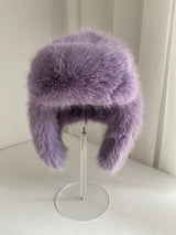 Faux-Fur Earflap Hat