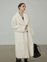 Curly Lamb Faux Coat