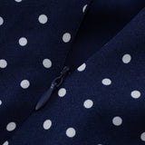 Midnight Dot Lace Dress