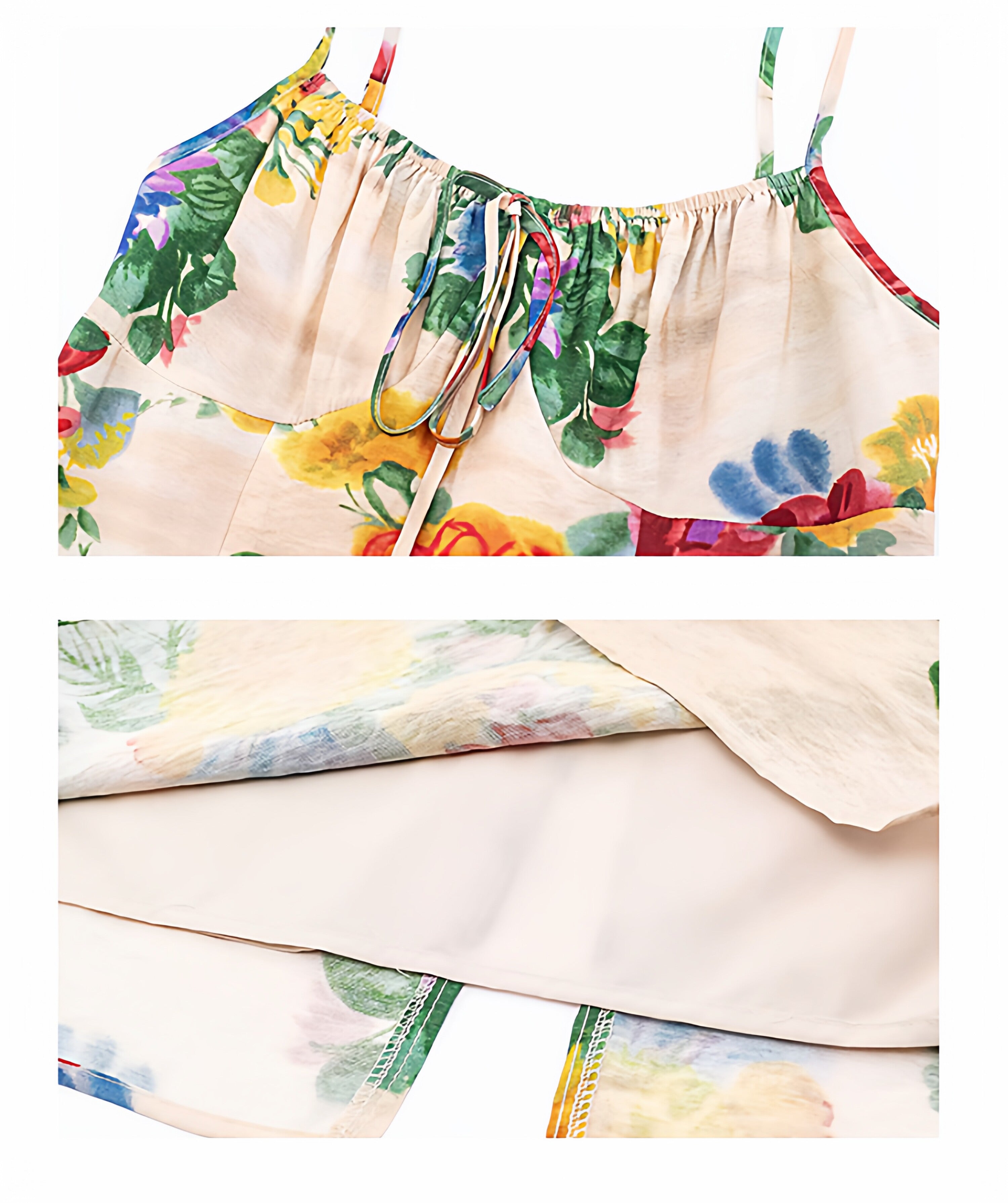 Bloom Canvas Midi Dress