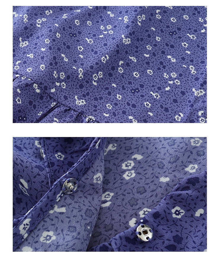 Lavender Wrap Mini Dress