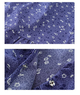 Lavender Wrap Mini Dress
