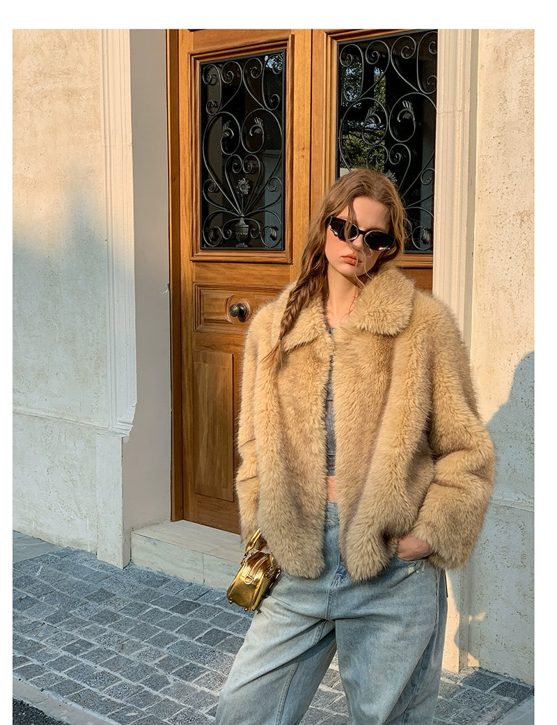 Faux Fur Jacket