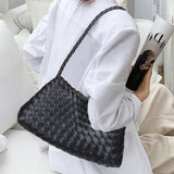 Cowhide Woven Bag