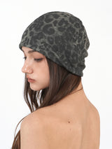 Leopard Print Stack Hat