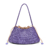 Cowhide Woven Bag