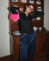 Pink Stripe Sweatpants