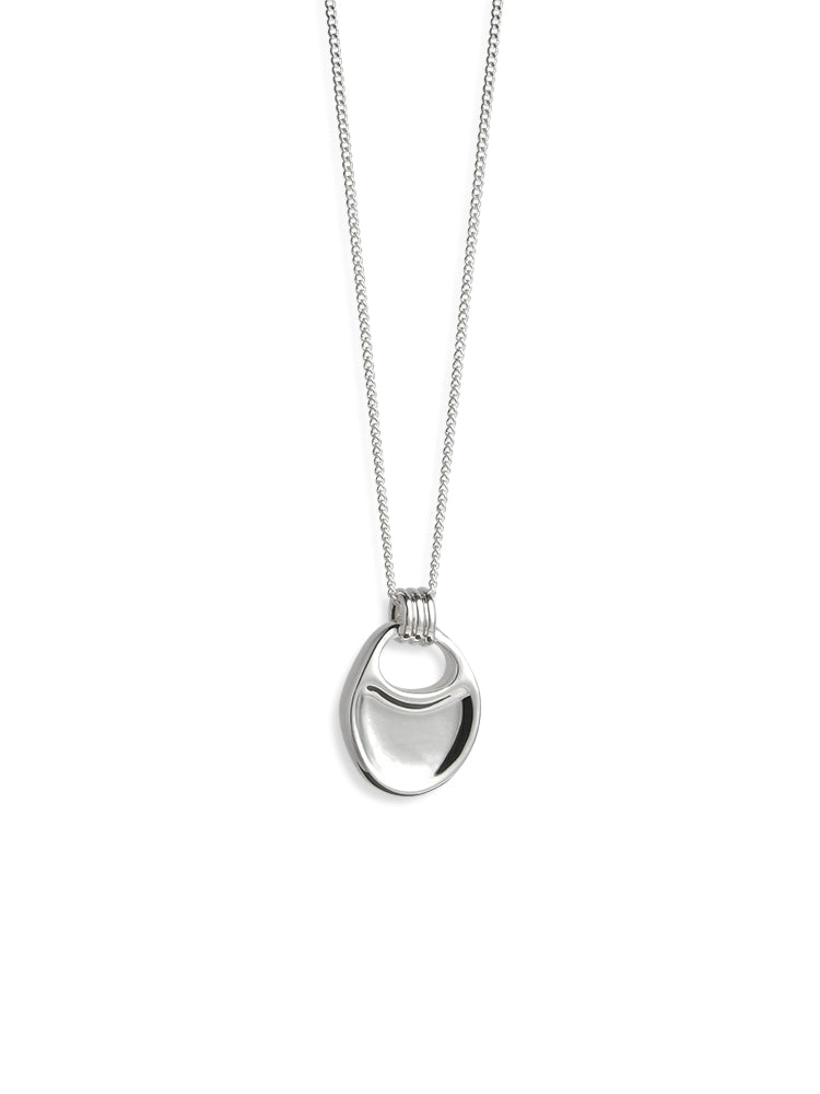 Silver Long Necklace
