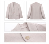 V-Neck Suit Blazer