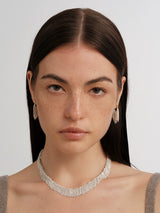 Silver Tassel Earrings