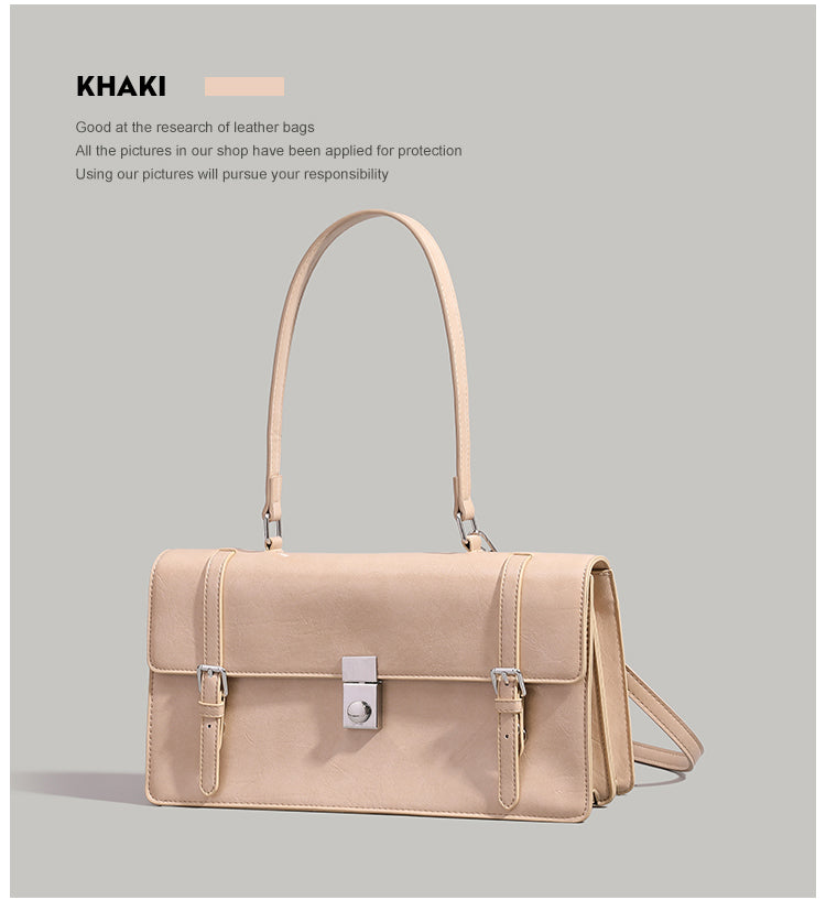 Leather Square Bag