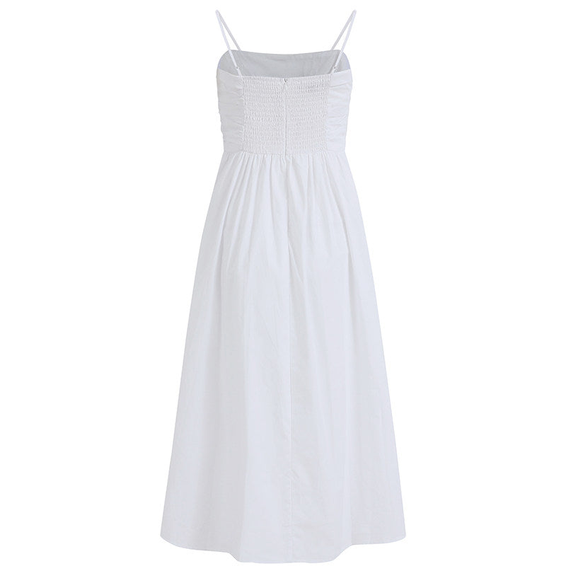 Cloud Cotton Midi Dress