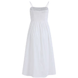 Cloud Cotton Midi Dress