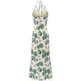 Verdant Halter Dress