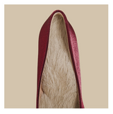 Plush Fur Pointed Heels