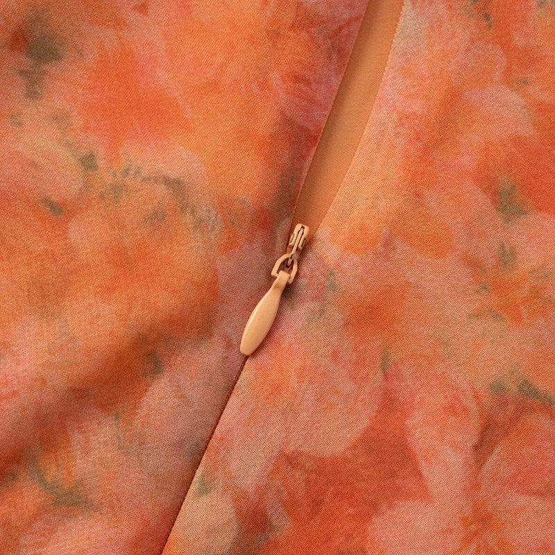 Sunset Bloom Slip Dress