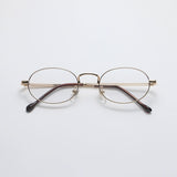 Oval Metal Glasses
