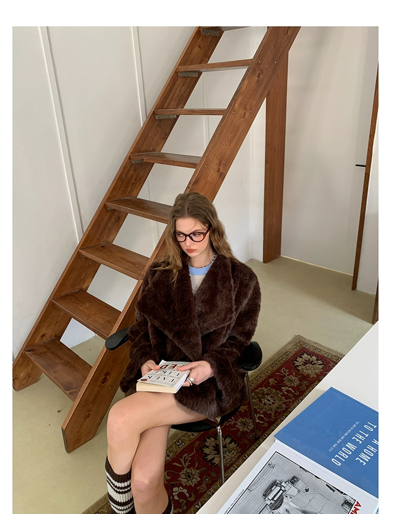 Hazelnut Mink Jacket