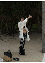 Foldover Waist Skirt