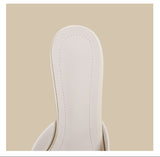 Minimal Curve Heel Sandals (Sky)