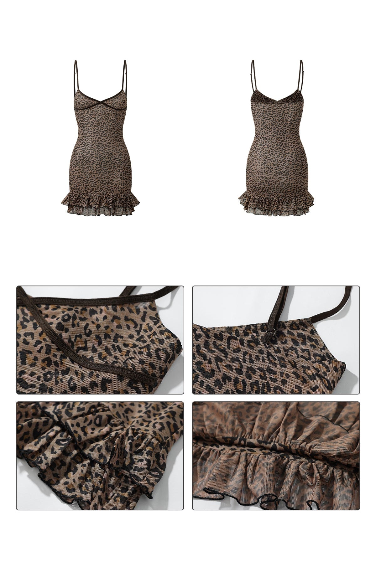Fatal Leopard Dress