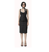 Black Tie Denim Dress