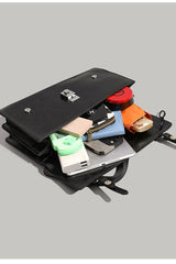 Leather Square Bag