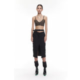 Down Padded Skirt