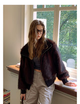 Soft Short Faux Fur Jacket