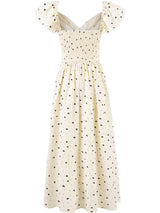Vanilla Dot Breeze Dress