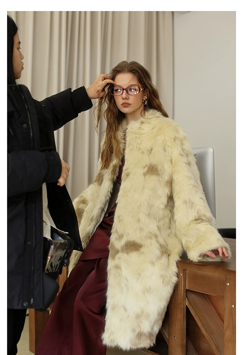 Mink Faux Fur Coat