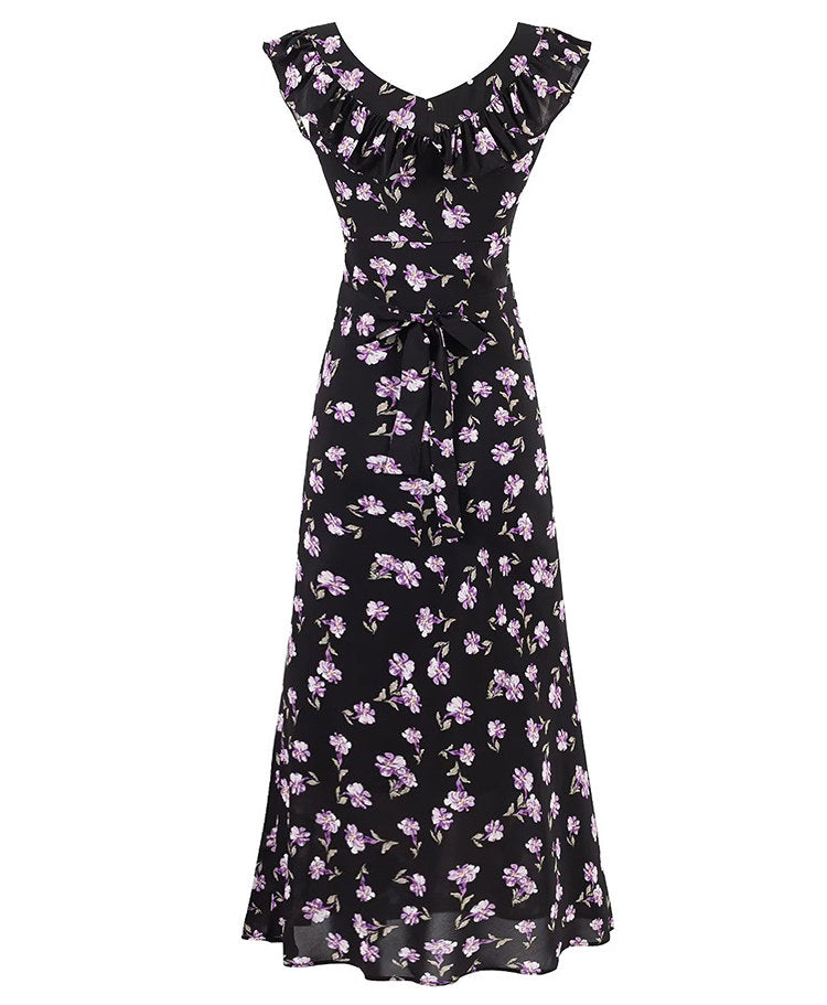 Midnight Violet Dress