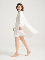 Soft Drape Shirt Dress