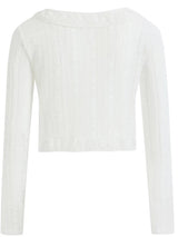 Sheer Lace Tie Cardigan
