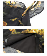Golden Bloom Dress