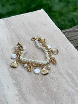 Shell Charm Bracelet