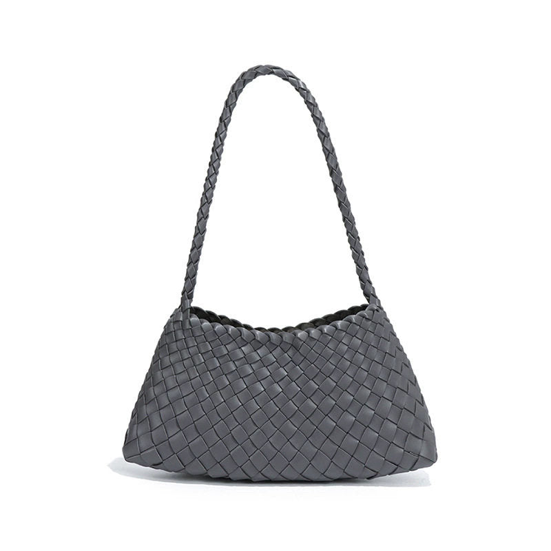 Cowhide Woven Bag