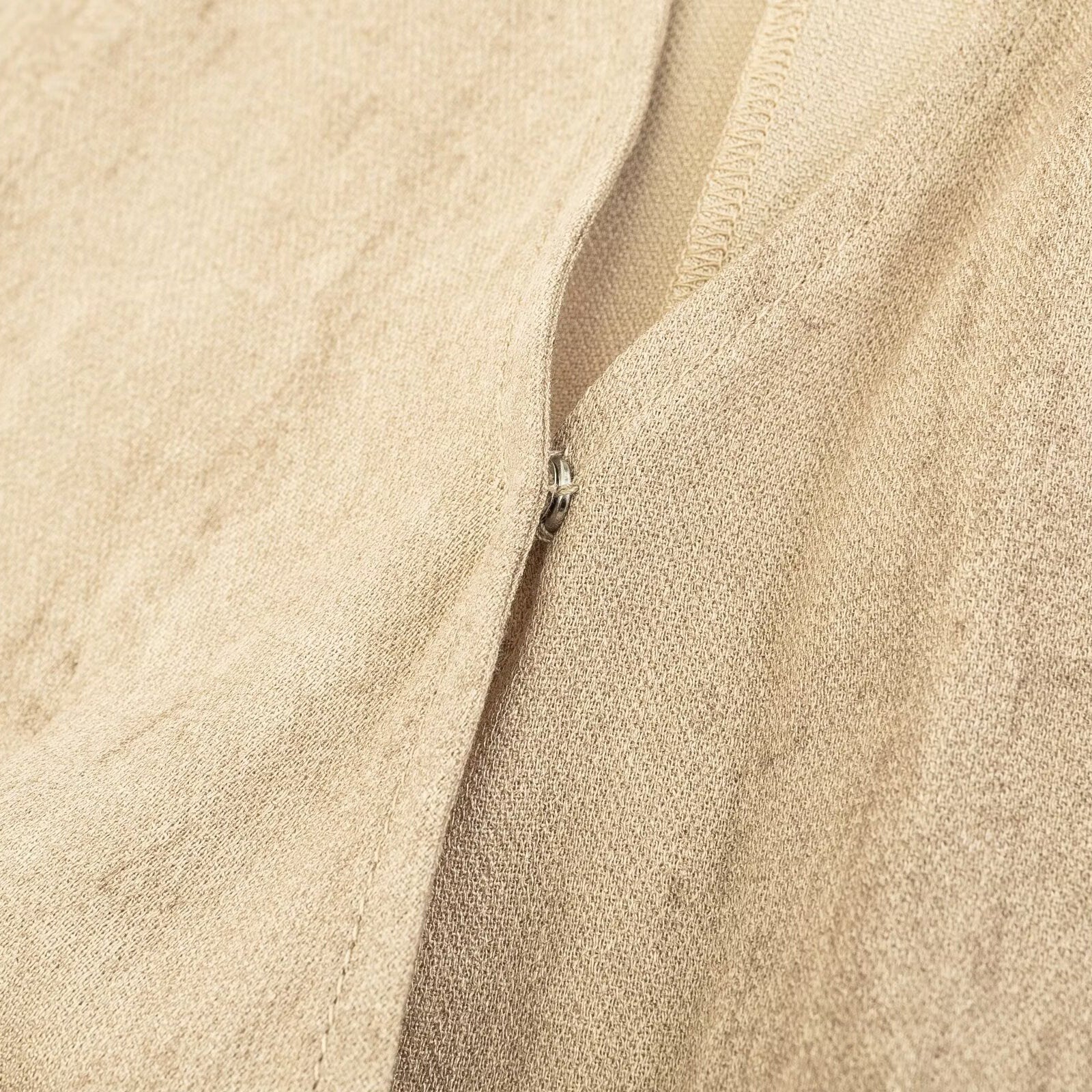 Sand Wrap V-Neck Dress