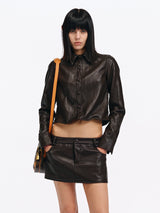 PU Jacket & Skirt