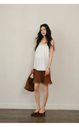 Tencel Bandeau Top