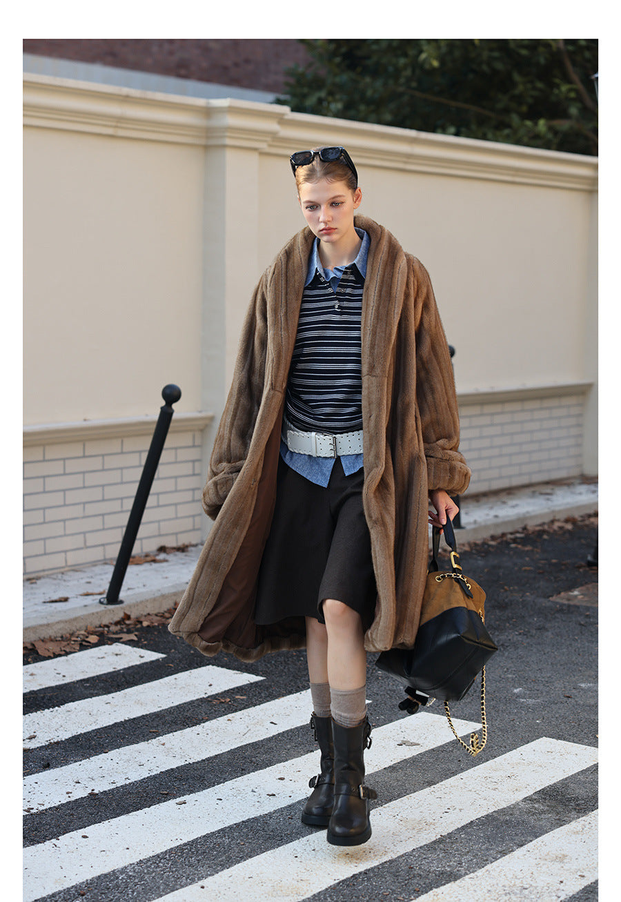 Luxe Line Fur Coat