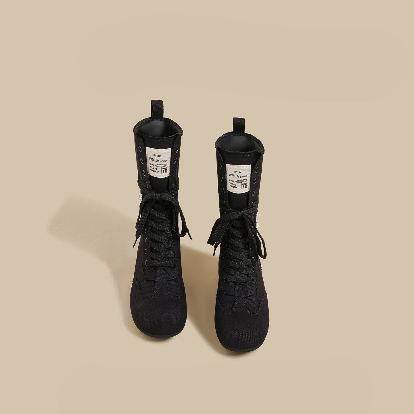 Inner Height Lace-Up Boots