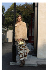 Plush Coat - Milk tea