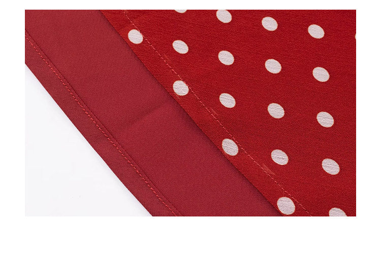 Cherry Dot Slip Dress