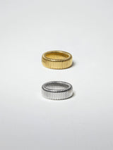 Ribbed Band Ring