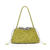 Cowhide Woven Bag