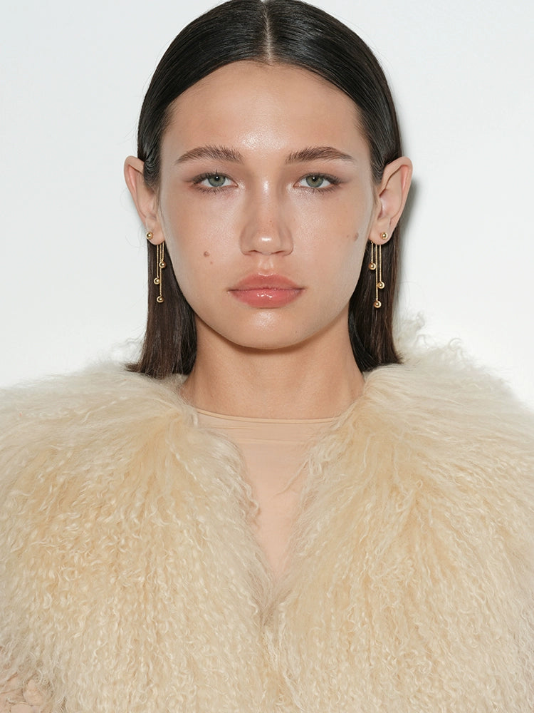 Beaded Drop Earrings