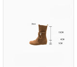 Inner Height Lace-Up Boots