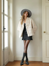 Minimal Fur Coat